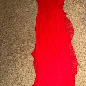 Wild Fable Red Strapless Dress
